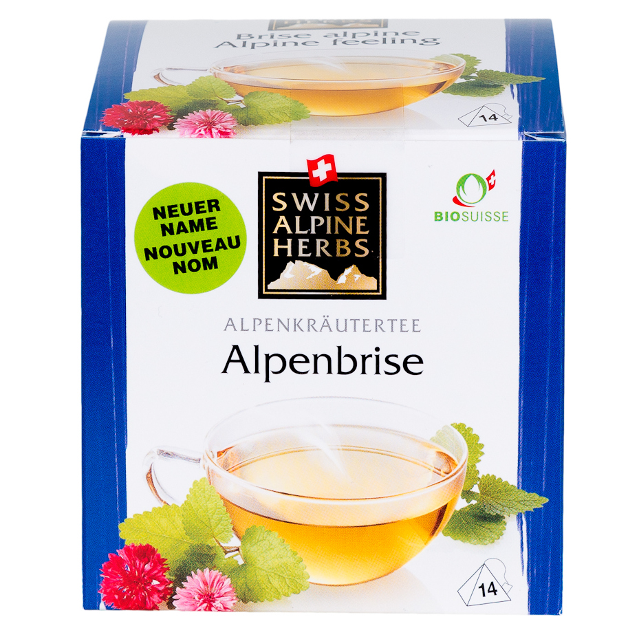 

Чайный напиток Swiss Alpine Herbs "Альпийские травы", травяной, 14 пирамидок