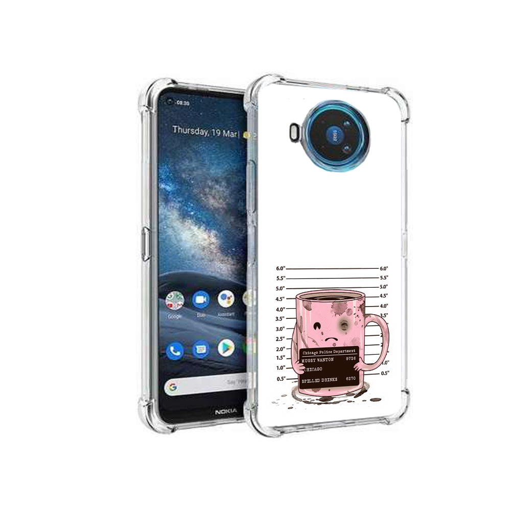 

Чехол MyPads Tocco для Nokia X100 кружка (PT227057.109.420), Прозрачный, Tocco