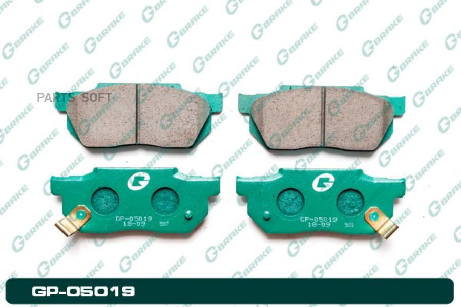 

Тормозные колодки GBRAKE GP05019