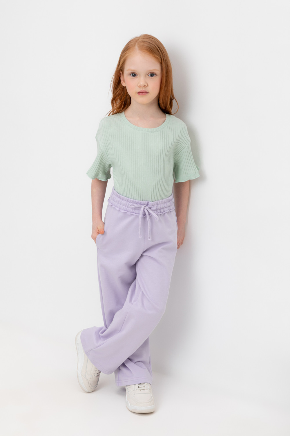 

Брюки детские CROCKID М 3604, лиловый, 128, Фиолетовый, М 3604