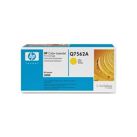 

Картридж для лазерного принтера HP Q7562A Yellow, оригинальный, Желтый