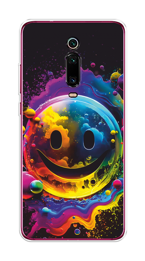 

Чехол Awog на Xiaomi Redmi K20/K20 Pro/Mi 9T/9T Pro "Кислотный смайл", Фиолетовый;желтый;синий, 35650-1