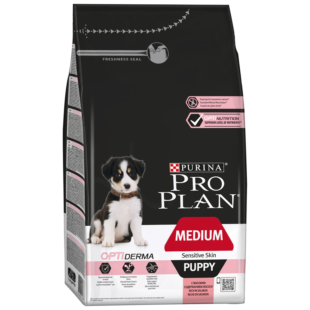 

Промонабор для щенков Pro Plan Puppy Medium Sensitive Skin, 1.5 кг, лосось, Puppy Medium Sensitive Skin