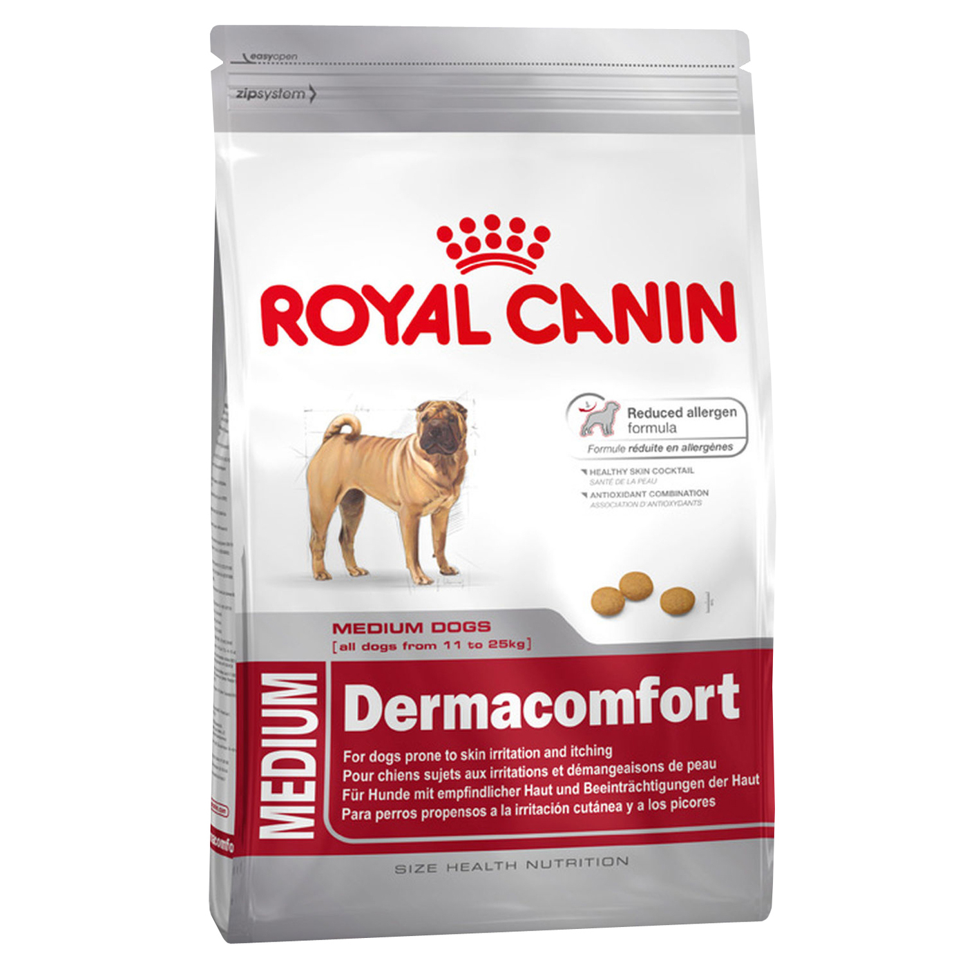 фото Сухой корм для собак royal canin medium derma comfort, 10 кг