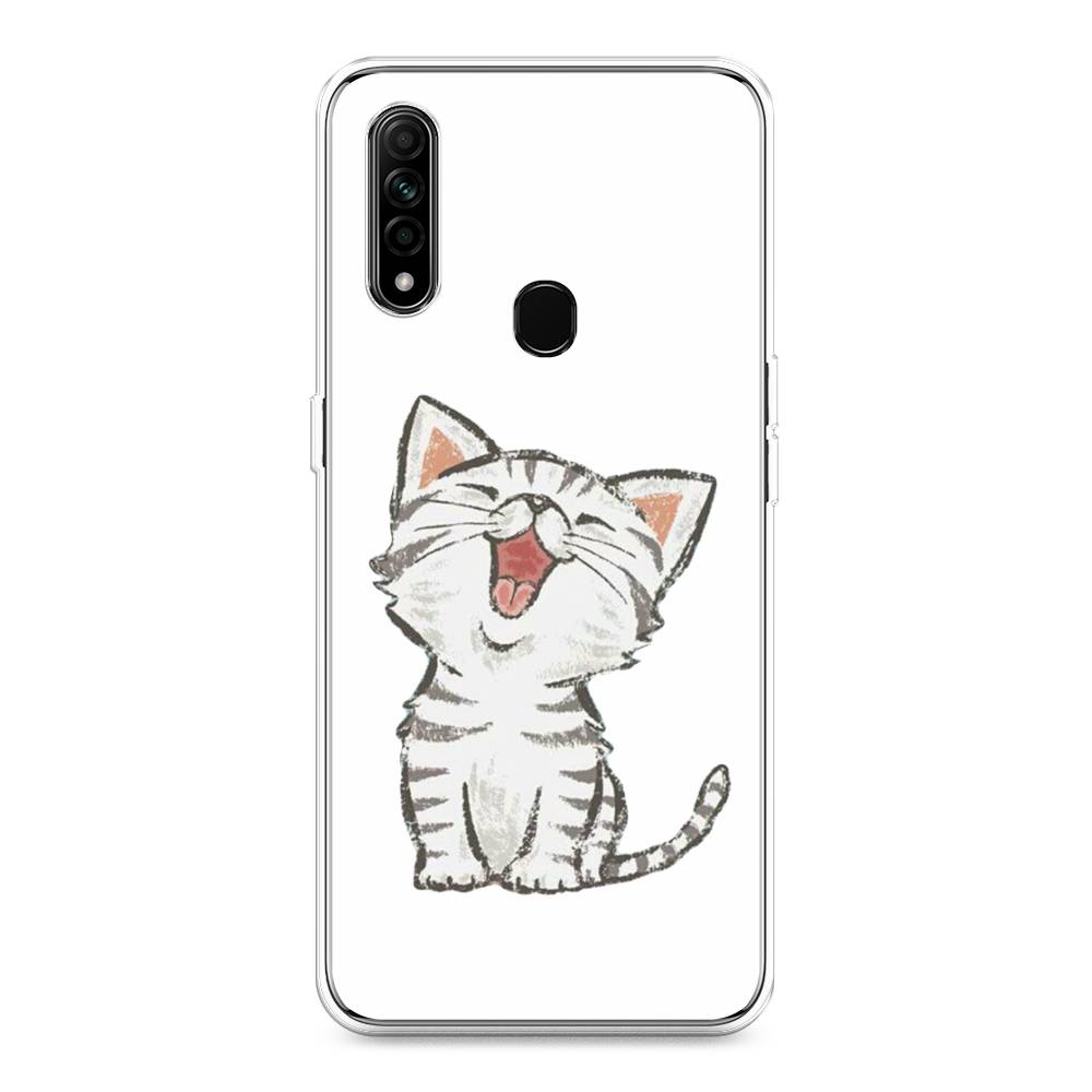 

Чехол Awog на Oppo A31 "Котенок рисованный", Разноцветный, 252250-1