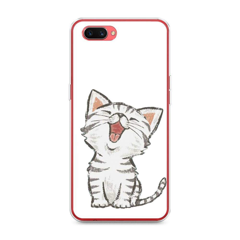 

Чехол Awog на Oppo A3s "Котенок рисованный", Разноцветный, 250650-1