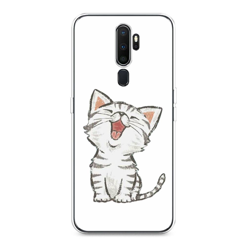 

Чехол Awog на Oppo A5/A9 2020 "Котенок рисованный", Разноцветный, 251350-1
