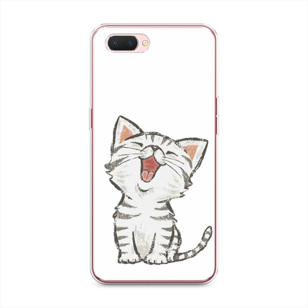 

Чехол Awog на Oppo A3s "Котенок рисованный", Разноцветный, 252050-1