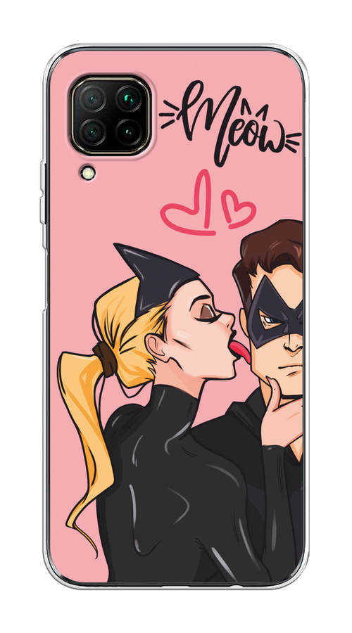 

Чехол Awog на Huawei P40 Lite/Nova 6 SE/Nova 7i "Kiss of Cat Woman", Розовый;черный;бежевый, 611750-1