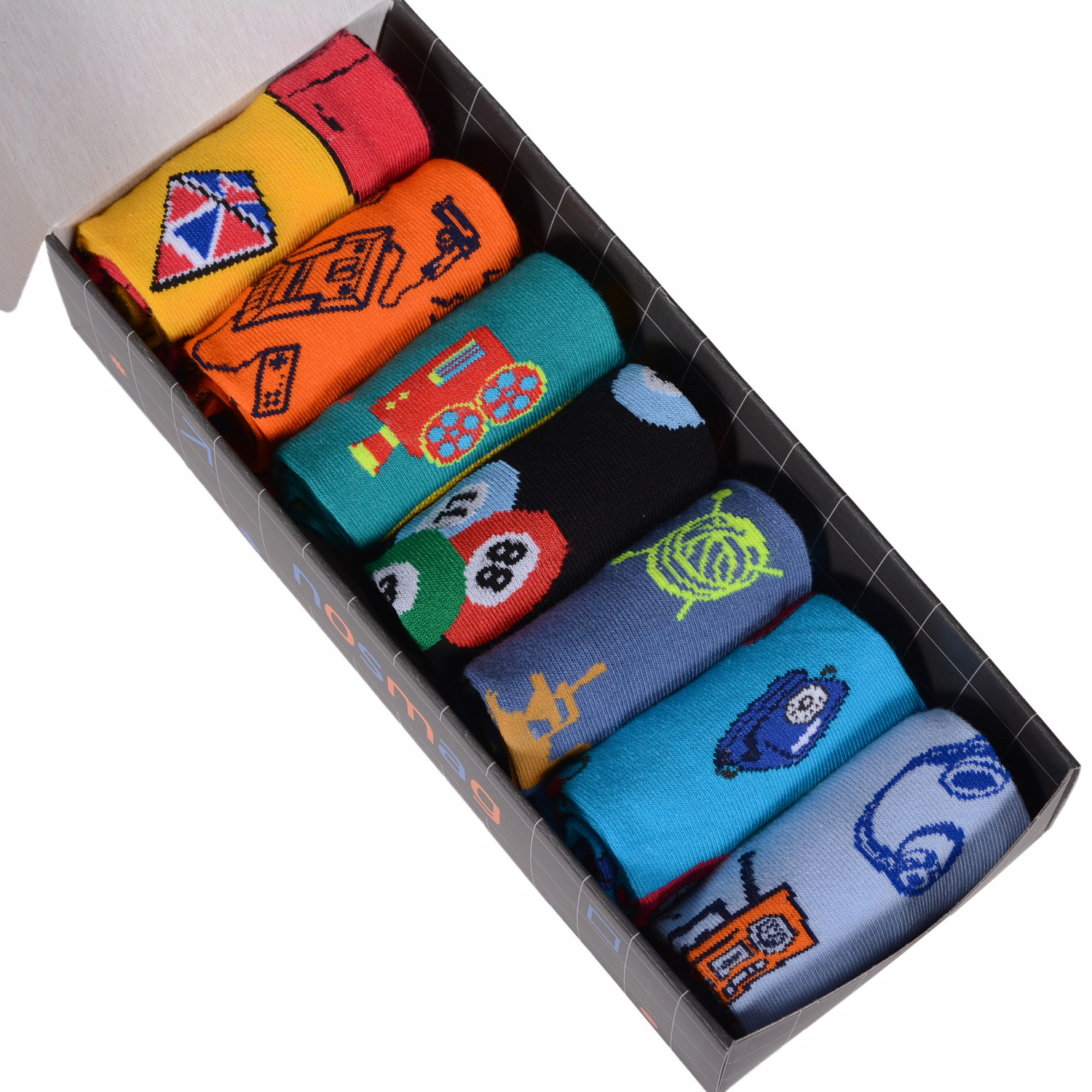 Набор носков мужской VIRTUOSO Ви7-5564 разноцветный 27 (41-43)