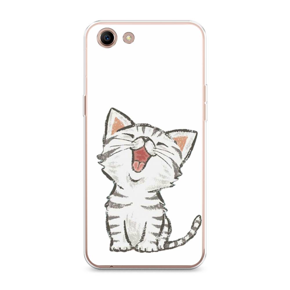 

Чехол Awog на Oppo A83 "Котенок рисованный", Разноцветный, 250150-1