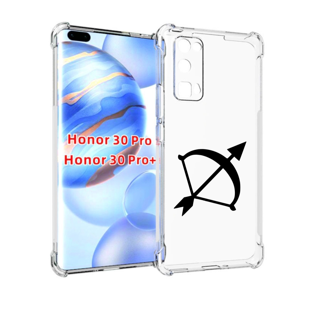 

Чехол бампер MyPads знак-зодиака-стрелец-7 для Honor 30 P, Прозрачный, Tocco