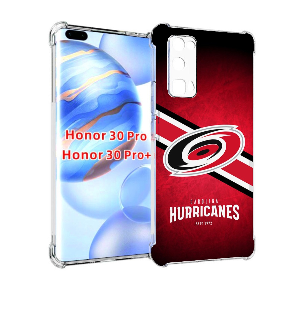 

Чехол бампер MyPads каролина харрикеинс мужской для Honor, Прозрачный, Tocco