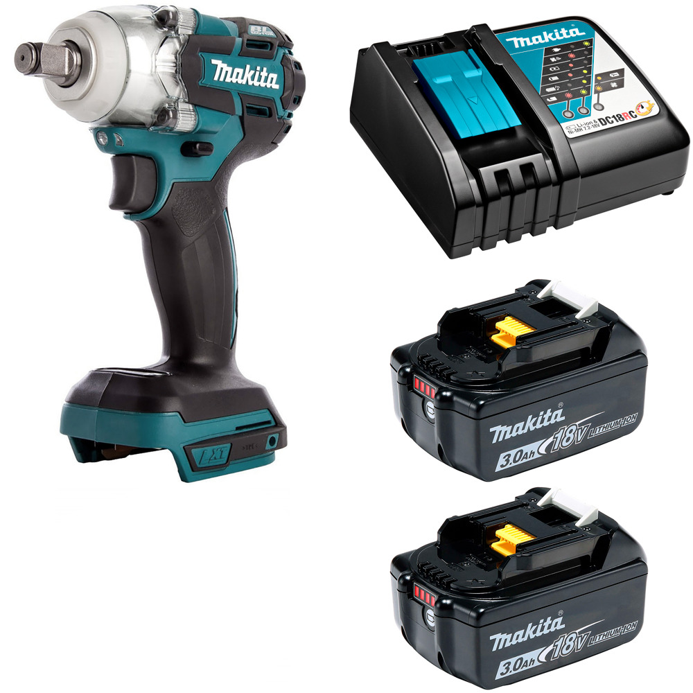 Гайковерт аккумуляторный Makita 18В 280Нм - 1/2