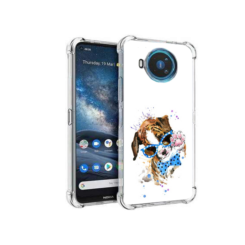 

Чехол MyPads Tocco для Nokia X100 лапочка (PT227057.109.434), Прозрачный, Tocco