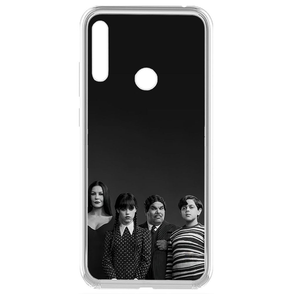 

Чехол-накладка Krutoff Clear Case Уэнсдей Аддамс - Семейка Аддамс для Honor 8A Pro