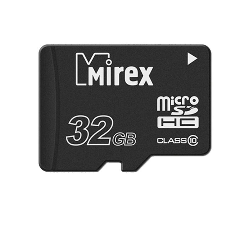 Карта памяти MIREX Micro SDHC 32Гб 13612-MC10SD32 938₽