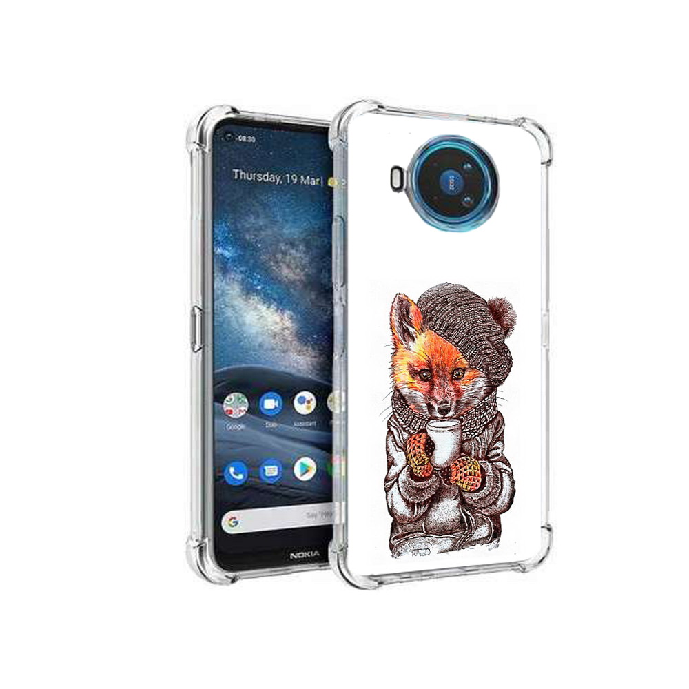 

Чехол MyPads Tocco для Nokia X100 лиса в шапке (PT227057.109.437), Tocco