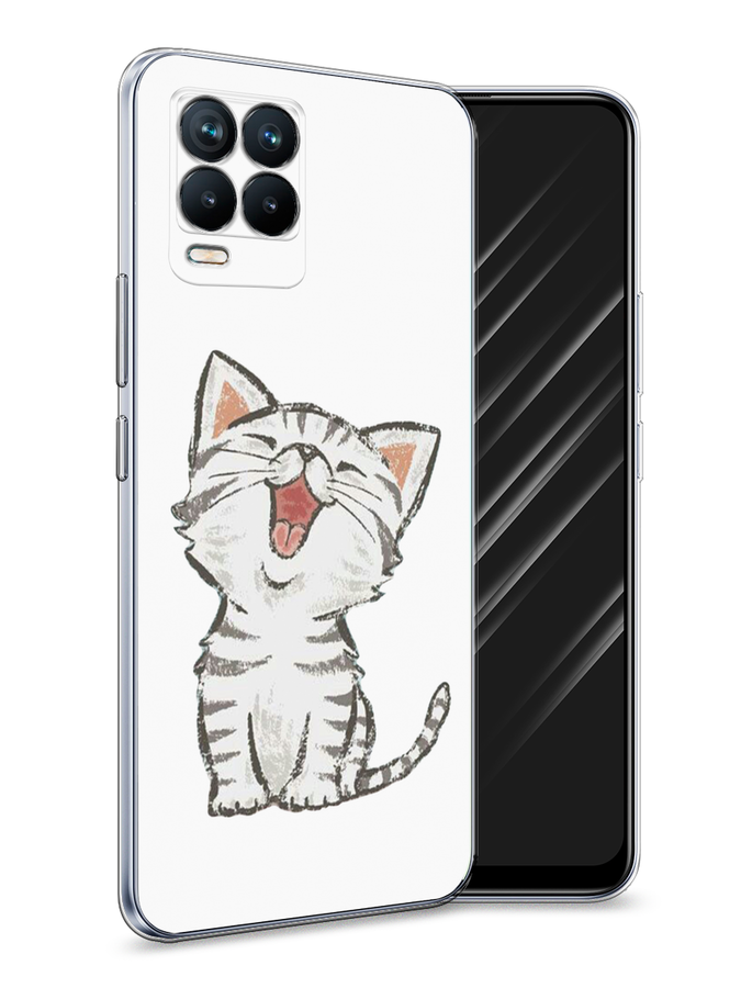 

Чехол Awog на Realme 8/8 Pro "Котенок рисованный", Разноцветный, 255450-1