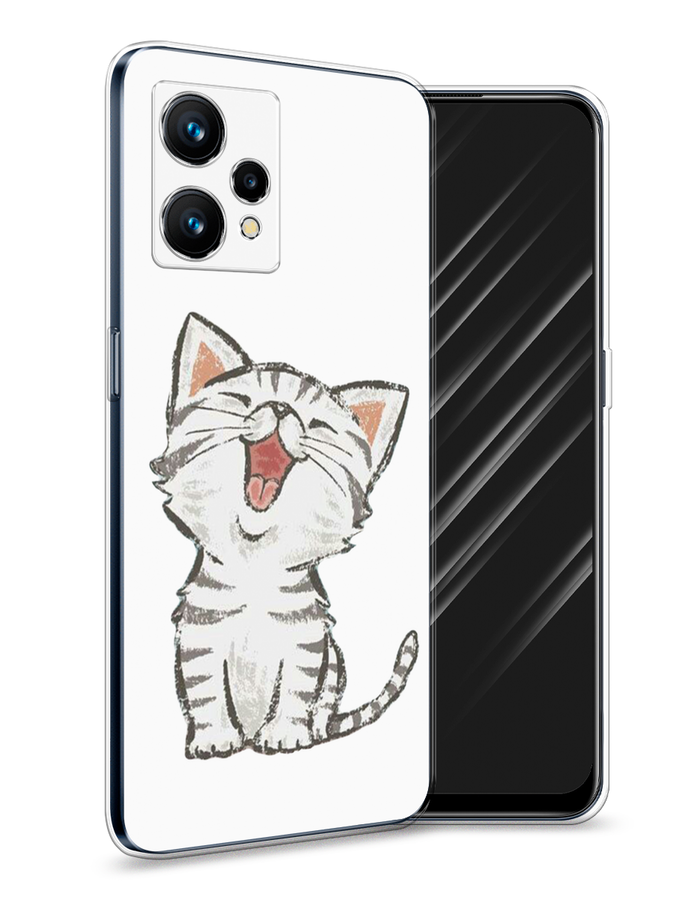 

Чехол Awog на Realme 9 "Котенок рисованный", Разноцветный, 257250-1