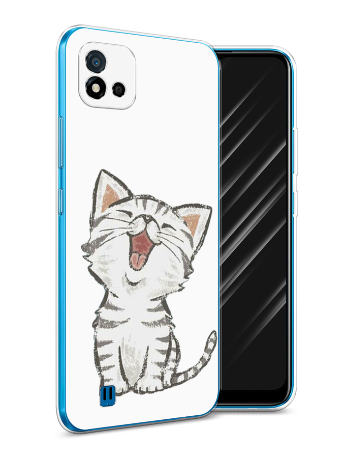 

Чехол Awog на Realme C11 (2021) "Котенок рисованный", Разноцветный, 257550-1