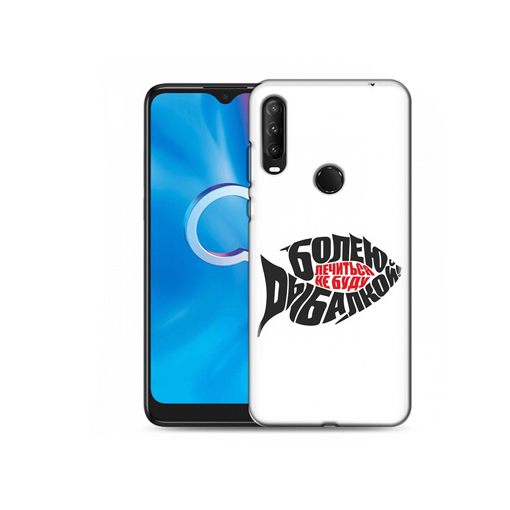 Чехол MyPads Tocco для Alcatel 1S (2020) 5028Y болею рыбалкой (PT145668.665.245)