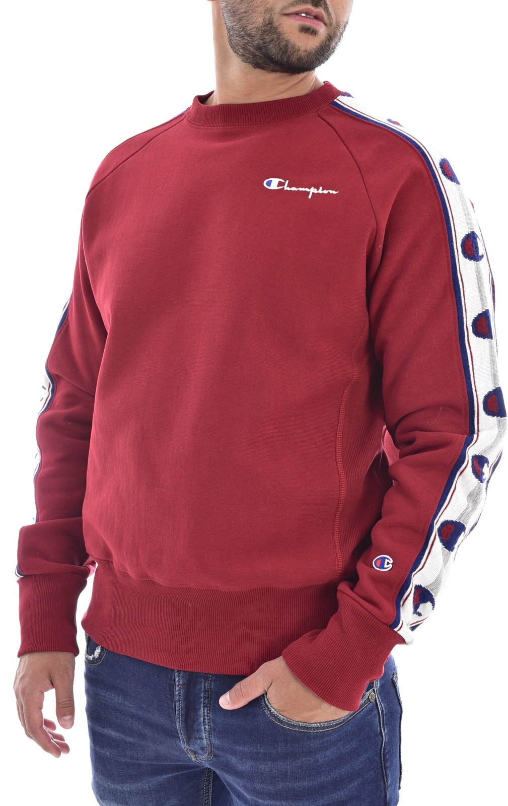 

Свитшот мужской Champion 213734 красный 2XL, 213734