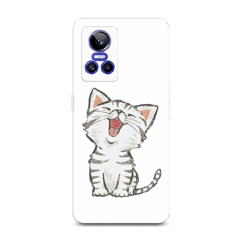 

Чехол Awog на Realme GT Neo 3 "Котенок рисованный", Разноцветный, 259050-1