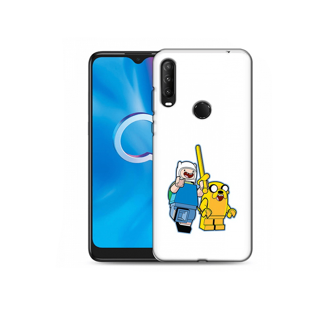 

Чехол MyPads Tocco для Alcatel 1S (2020) 5028Y время приключений лего (PT145668.665.274), Прозрачный, Tocco