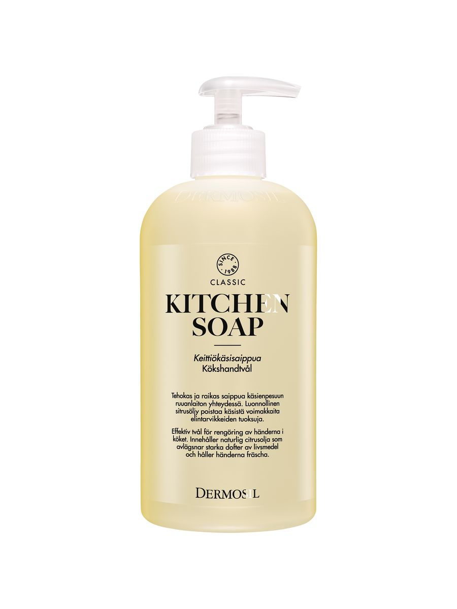 

Мыло жидкое для рук Kitchen с дозатором 500 мл, Dermosil