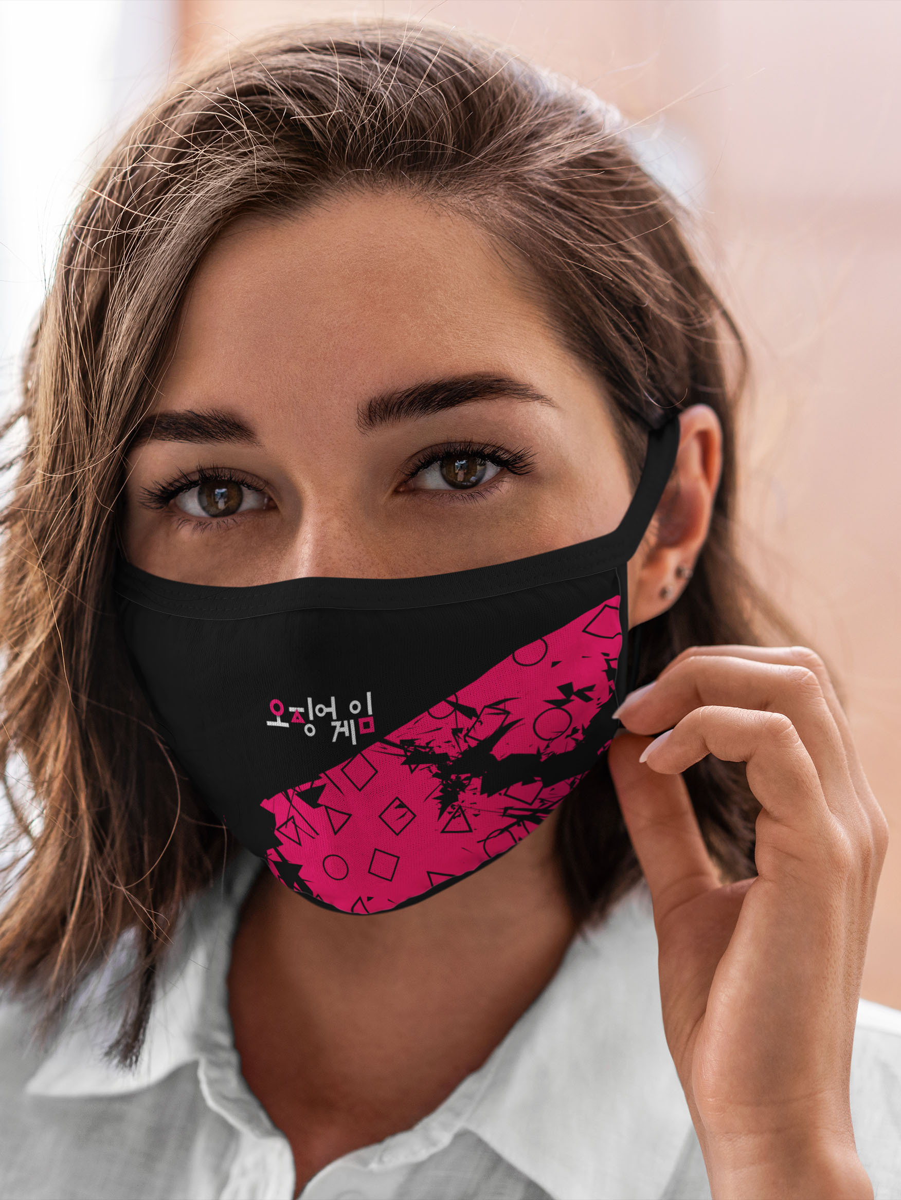 

Многоразовая маска унисекс Burnettie Игра В Кальмара Геометрия Иероглифы, Разноцветный, Игра В Кальмара Геометрия Иероглифы