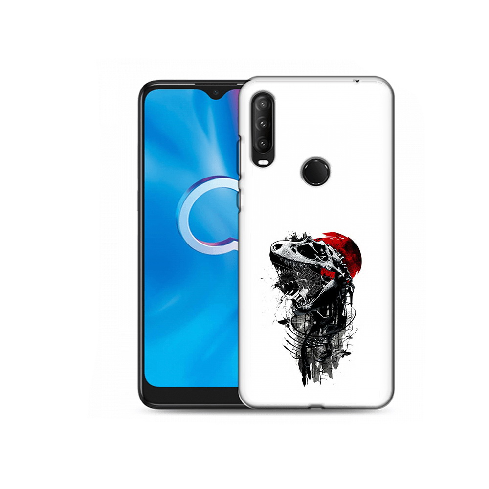 

Чехол MyPads Tocco для Alcatel 1S (2020) 5028Y вымерший динозавр (PT145668.665.284), Прозрачный, Tocco