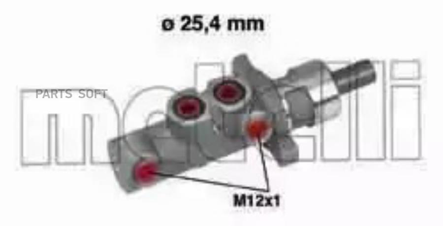 

Главный Тормозной Цилиндр Metelli 050275