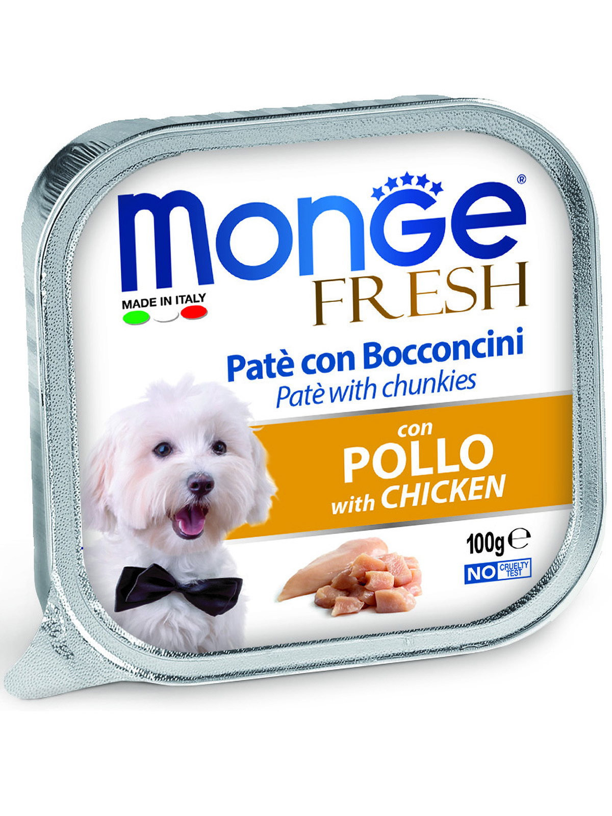 

Влажный корм для собак Monge, Dog Fresh, курица, 100 г