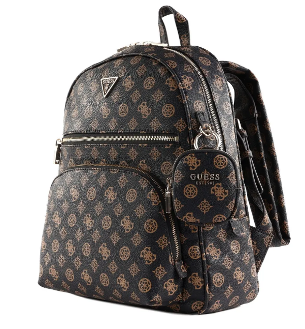 

Рюкзак женский Guess HWPG9006330 коричневый, 38х30х18, HWPG9006330