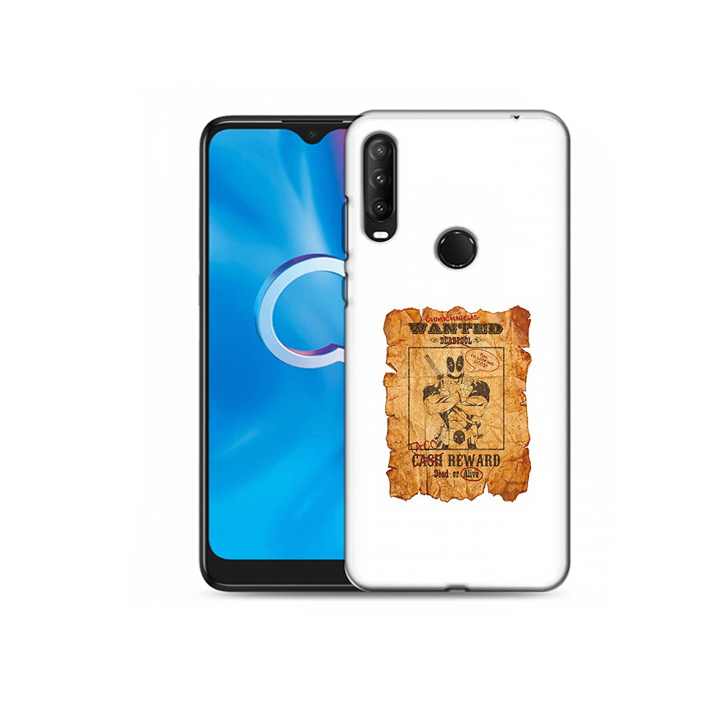 

Чехол MyPads Tocco для Alcatel 1S (2020) 5028Y дедпул (PT145668.665.317), Прозрачный, Tocco