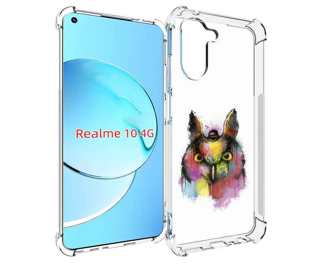

Чехол MyPads Сова 2 для Realme 10, Прозрачный, Tocco