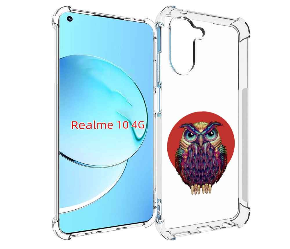 

Чехол MyPads Сова 3 для Realme 10, Прозрачный, Tocco