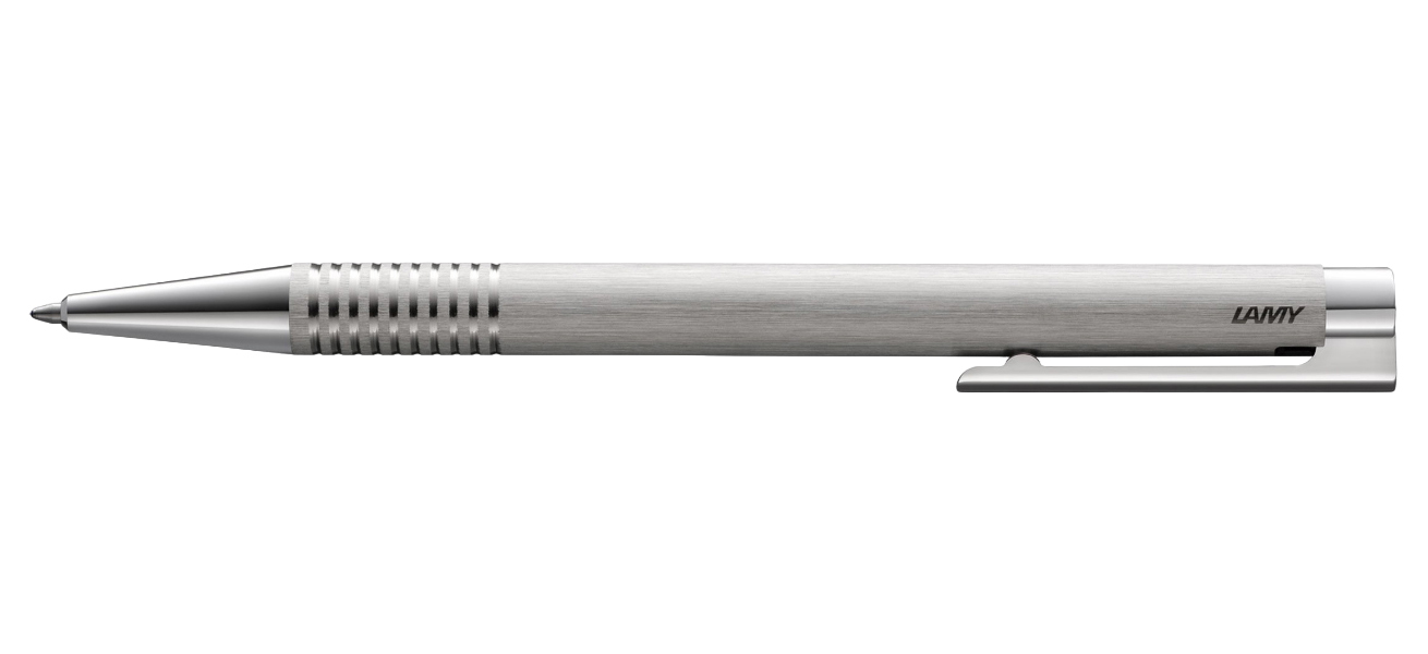 Шариковая ручка Lamy 206 logo Матовая сталь M16 4026752 881345