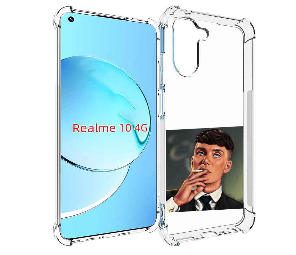 

Чехол MyPads Томас-Шелби для Realme 10, Прозрачный, Tocco