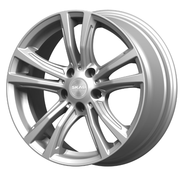 

Колесный диск СКАД Мюнхен (Sn) 8xR18 ET34 5*120 D72.6, Серебристый