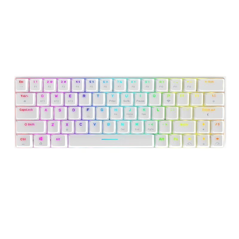 фото Клавиатура blitzwolf bw-kb1 63 key mechanical keyboard white