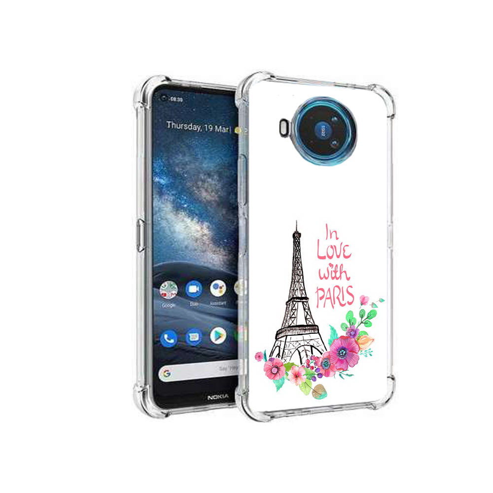 

Чехол MyPads Tocco для Nokia X100 любимый париж (PT227057.109.452), Прозрачный, Tocco