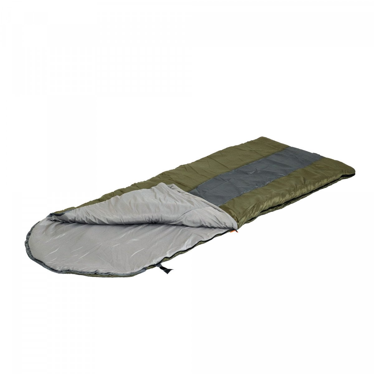 Спальный мешок с подголов СЛЕДОПЫТ- Traveller XL, 190+35х85 см, до 0С, 3х слойный, цв.хаки