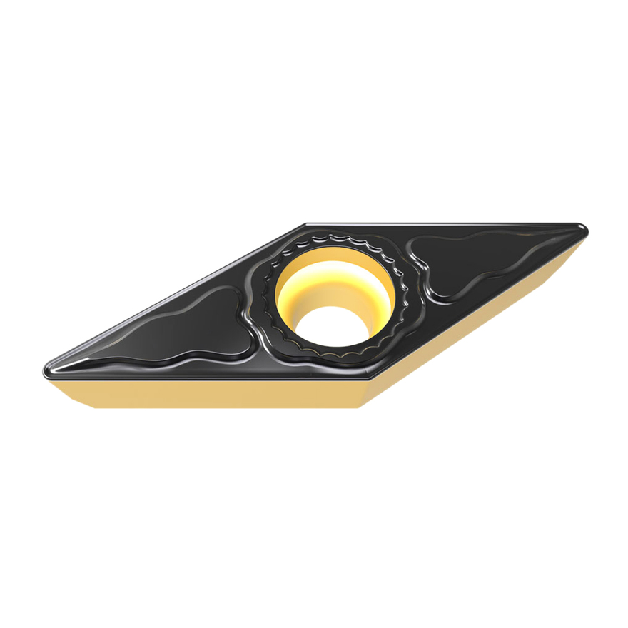 

Пластина токарная Garwin Industrial VBMT160404-GM-GT15P д/обр-ки угл.и лег. сталей