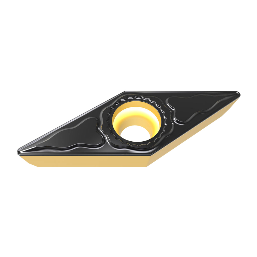 

Пластина токарная Garwin Industrial VCMT160408-GM-GT15P д/обр-ки угл.и лег. сталей