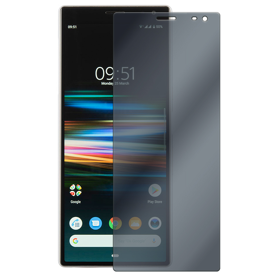 

Стекло защитное гибридное Антишпион Krutoff для Sony Xperia 10 Plus