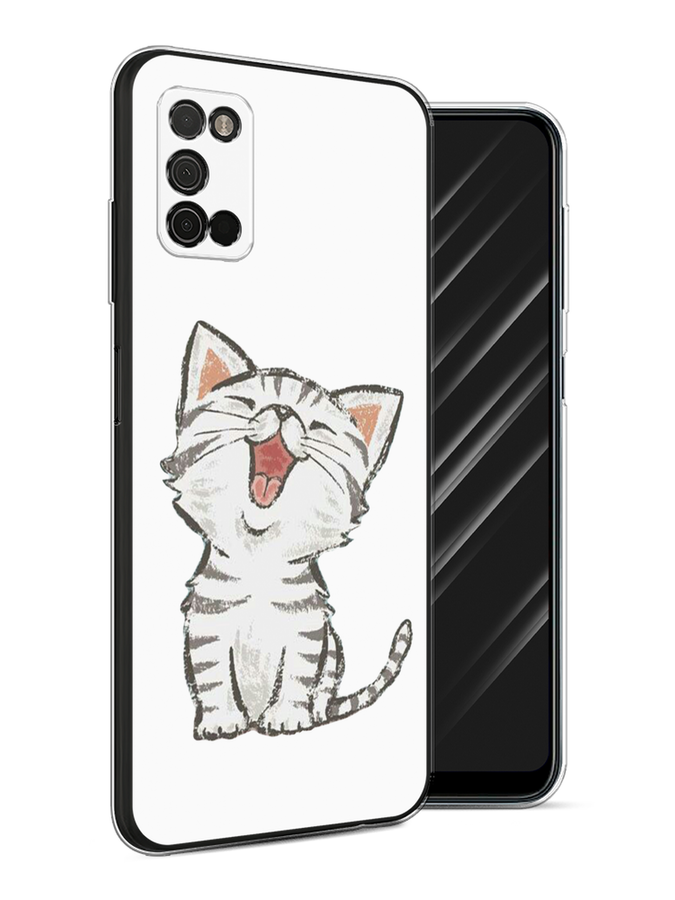 

Чехол Awog на Samsung Galaxy A03S / Самсунг A03S "Котенок рисованный", Разноцветный, 2103250-1