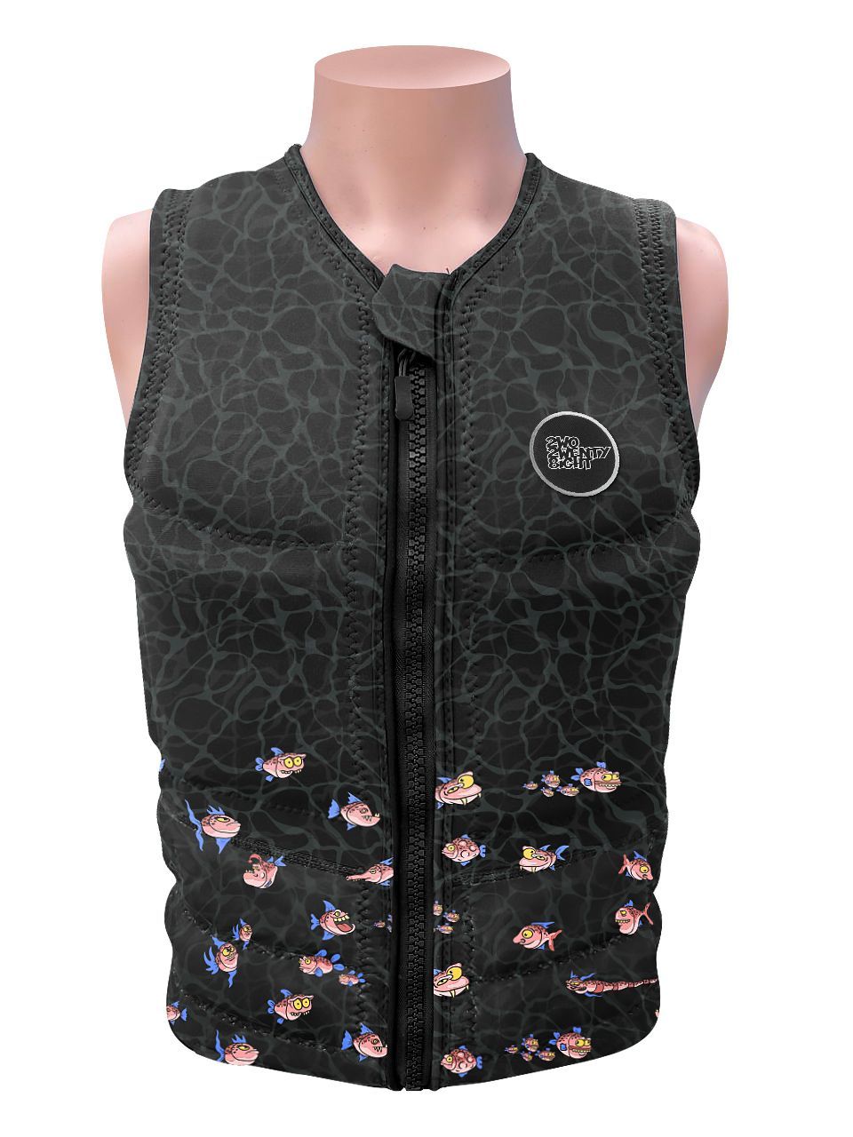

Жилет для вейкборда 228 Salmon ss24 (S), Черный, Salmon vest ss24