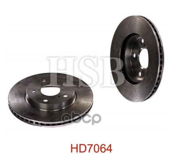 

HSB HD7064 Диск тормозной передний TOYOTA AURIS 1.4/1.6 VVTI 07> 1шт